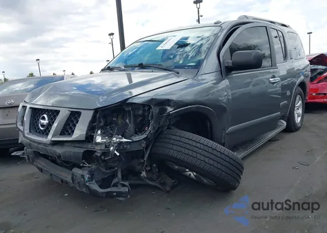 2014 Nissan Armada Sv from USA, damaged, VIN 5N1AA0ND3EN612860